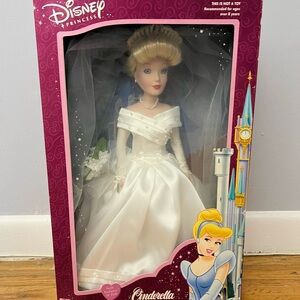 Disney Cinderella Porcelain Keepsake Doll